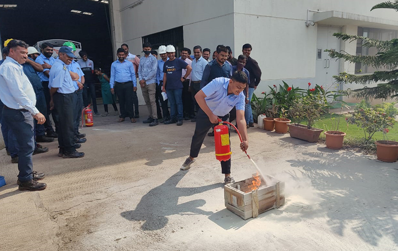 Industrial Safety Drill