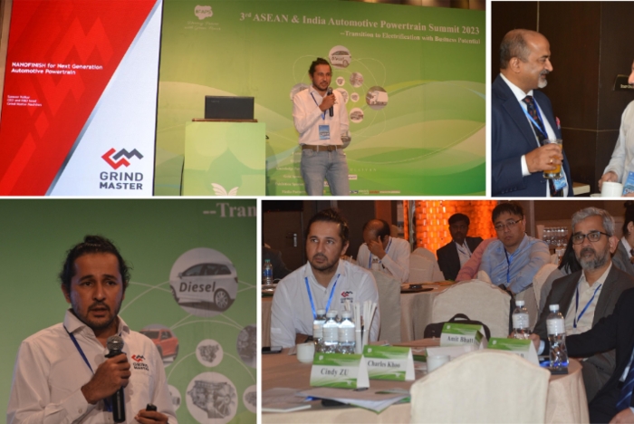 Grind Master delivers Seminar on NANOFINISH – Microfinishing and Superfinishing of Next Gen Powertrain & EV parts at Bangkok, Thailand