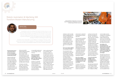 Robotic Automation & Machining Will Transform Modern Manufacturing